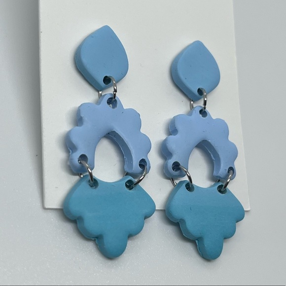 NWT Handcrafted Clay Earrings - Picture 8 of 10